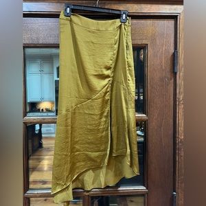 Free People Satin Skirt